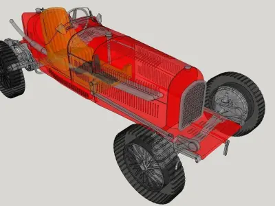 Alfa Romeo P3 Printable 3D print model