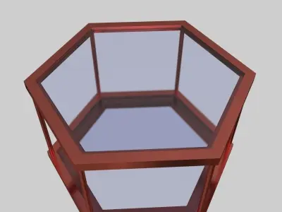 Glass Table 06 3D model