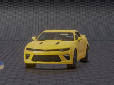 Chevrolet camaro Original Low-poly 3D model