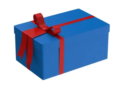 Gift box v1  3D model