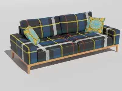 Sofa 3d model 3D model