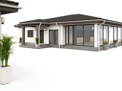 HOUSE 23 EXTERIOR 3D model