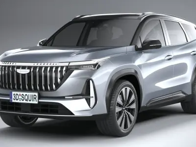 Geely Boyue L 2026 3D model