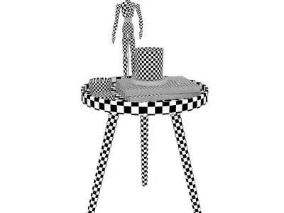 Decoration Set - Livingroom 03 3D model