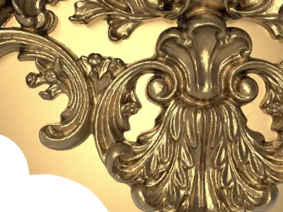  decorative pattern ready for 3D printing 3D model 149