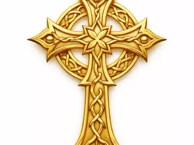 10 Cross Combo Pendant Jesus Pendant Cross Pendant Trending  3D print model