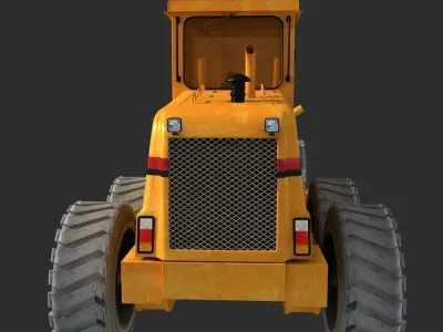 Motor Grader 3D model