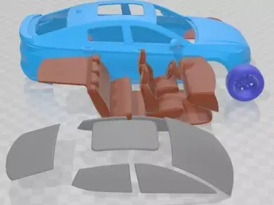 Sehol Yao 2024 Printable Car  3D print model