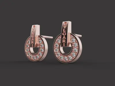 Earrings 61433 3D print model