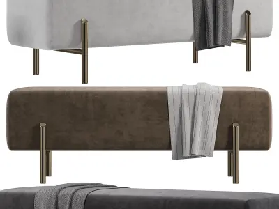 Former In Italia Bench By Brera 3D model