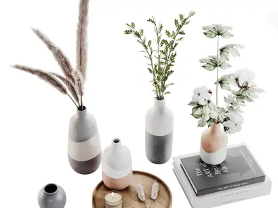 Decorative Set 014 3D model