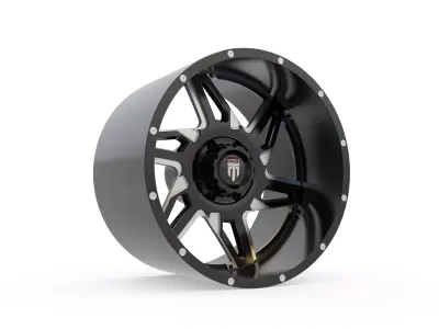 AMERICAN TRUXX SPURS WHEEL 3D MODEL 3D print model