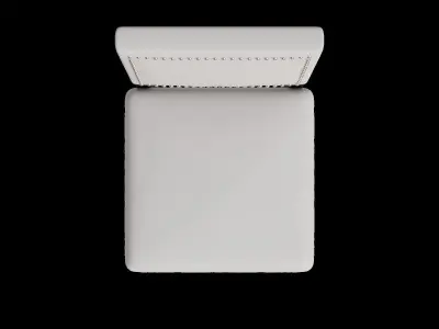 Hollomon Bar Counter Stool Low-poly 3D model