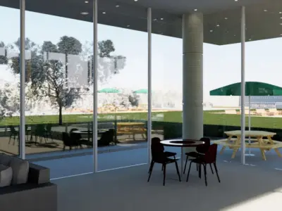 Modern design villa 3D model