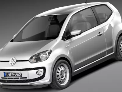 Volkswagen UP 3-door 2013 3D model