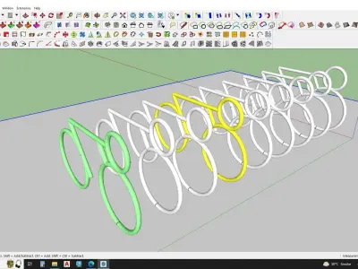 cycle stand 3d model 3D model