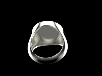 Cross hollow ring  3D print model