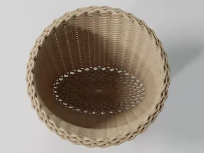 WICKER BASKET13 3D model