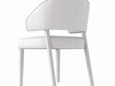 Kaya Dining Chair 3D model