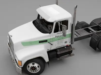 Mock CH Semi Truck 3D model