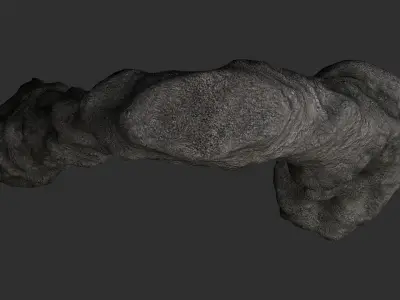 Small Stone Arch Free low-poly 3D model