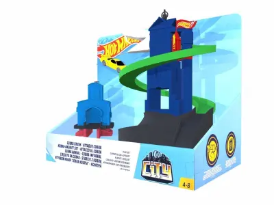 Hot Wheels Game Low-poly 3D model