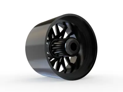 AMERICAN TRUXX EVOLUTION WHEEL 3D MODEL 3D print model