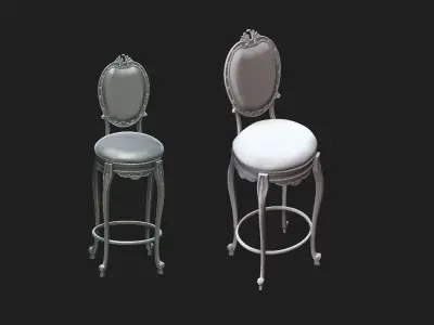 vintage chair 3  3D model