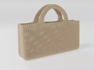 WICKER BASKET21 3D model