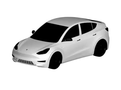 Tesla Y 3D model