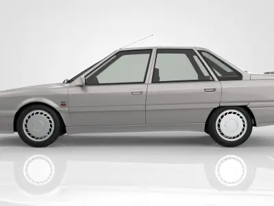 1988 Renault 21 Turbo 3D model