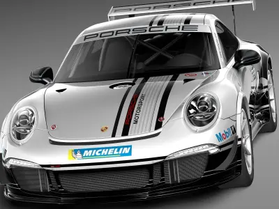 Porsche 911 GT3 Cup 2013 3D model