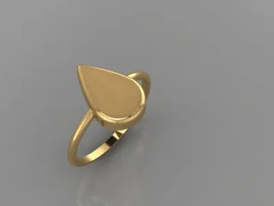 DROP RING 3D print model