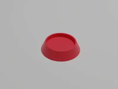 Bowl Cat or Dog Food 3D model