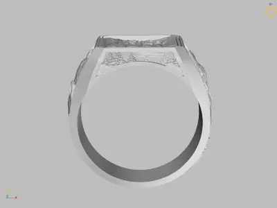 Ring hunter 3D print model