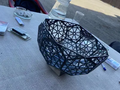 fruit plate 3D model