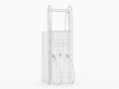 Ingeteam Ingerev Rapid ST200 EV Charging Station 3D model