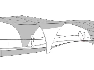 Bridge in concept - 04 3D model