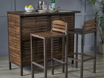 Libnah Bar Set 3D model purchase