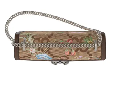 Gucci Dionysus jumbo GG small shoulder bag 3D model