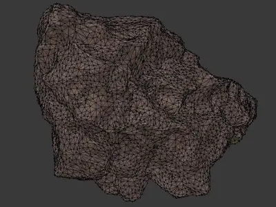 Lowpoly Rock Free low-poly 3D model