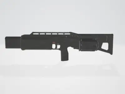 shotgun SiX-12 3D model