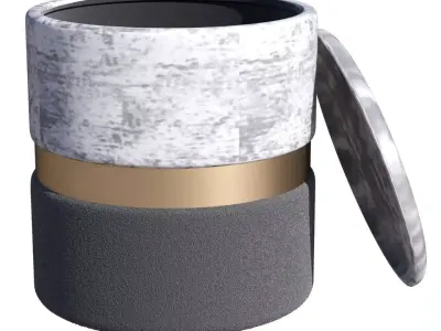 PUFIC CHAIR Free 3D model