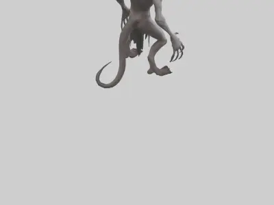 Beast of the Damned model 3D model