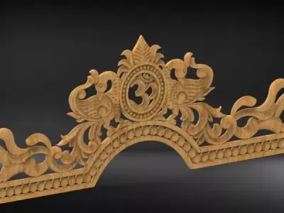 Mandir Design 3D model