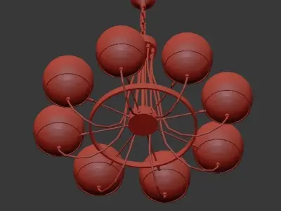 Melissa Chandelier 3D model