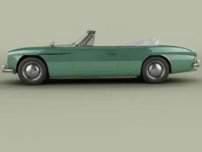 Jensen C-V8 Drophead  3D model