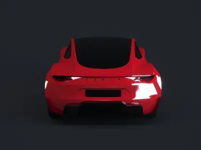 Tesla Roadster 3D model