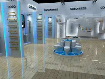Exhibition - Area - 15X11-3DMAX2012-04 3D model