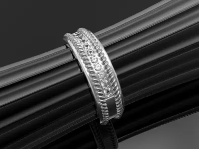 nice model for silver Free 3D print model